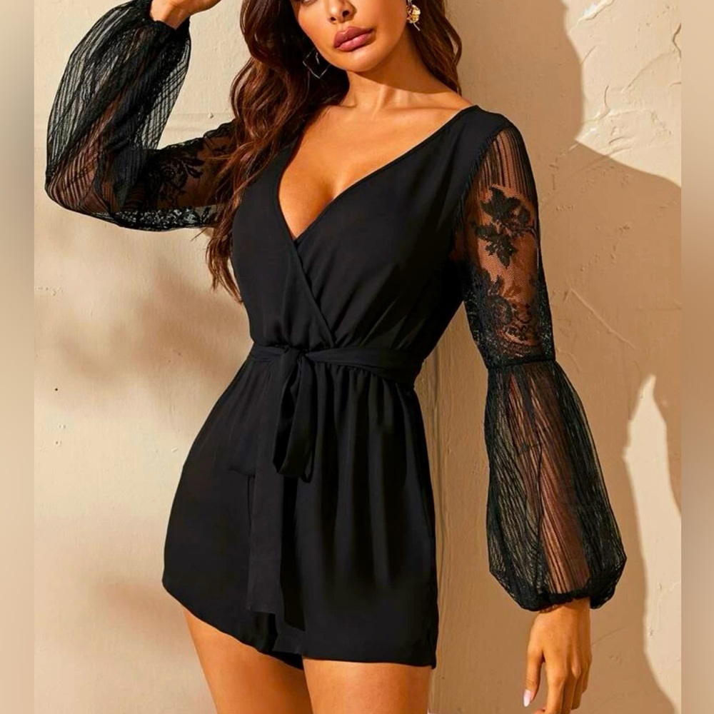 Lace romper